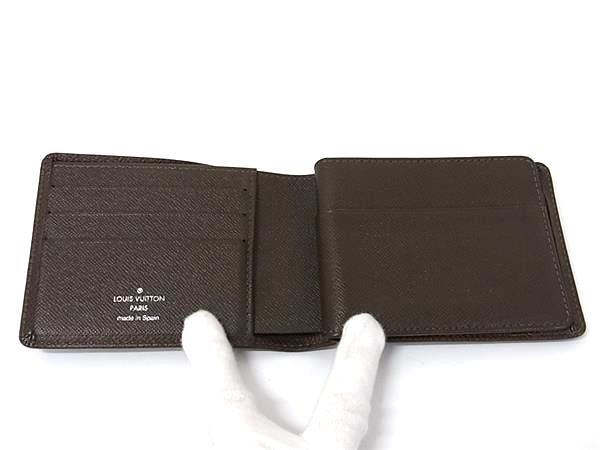 LOUIS VUITTON ヴィトン 財布 ポルト ビエ 3 ヴォレ M30428 グリズリ タイガ メンズ 二つ折り 財布