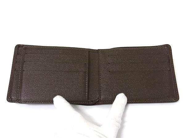 LOUIS VUITTON ヴィトン 財布 ポルト ビエ 3 ヴォレ M30428 グリズリ タイガ メンズ 二つ折り 財布