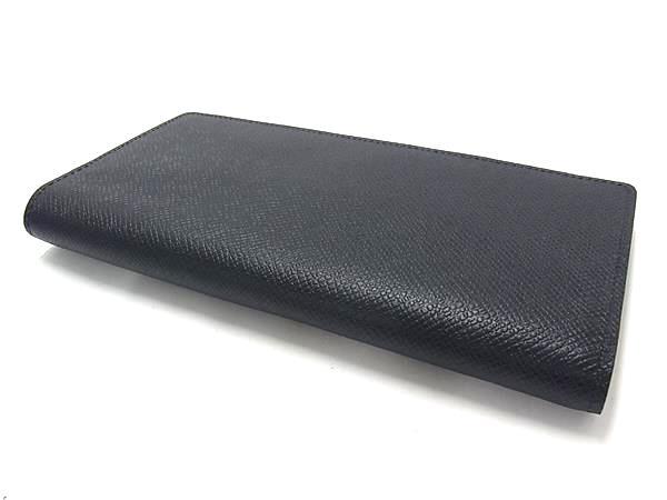 LOUIS VUITTON ヴィトン 財布 ポルトフォイユブラザ M32572 アルドワーズ(ブラック系) タイガ メンズ 二つ折り 長財布 シルバー金具 超美品