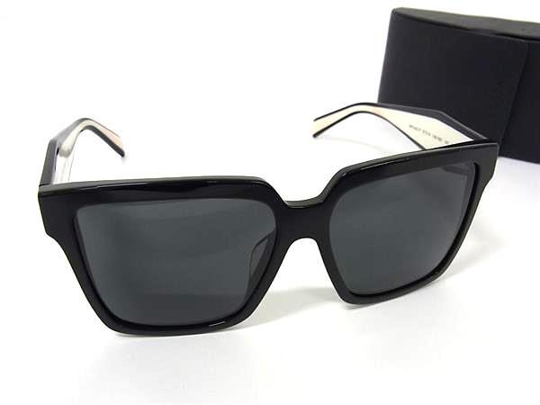 PRADA プラダ サングラス SPR24ZF ブラック ホワイト プラスチック ユニセックス
