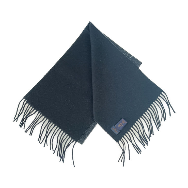 新古未使用展示品 LOUIS VUITTON ルイヴィトン マフラー エシャルプ・フライト モード マヒナ M77902 ブラック カシミヤ 57% ウール 42% シルク 1% ユニセックス フリンジ