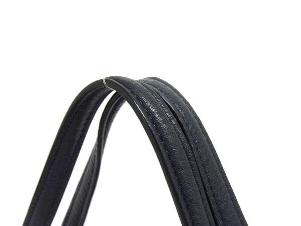 超美品 COACH コーチ ショルダーバッグ フィービー F35723 ダークネイビー系 ペブルドレザー レディース ロゴ