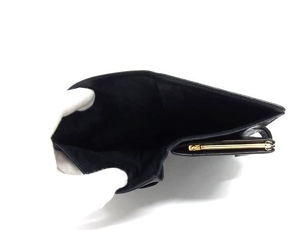 CHANEL シャネル 二つ折り長財布 A01429 ブラック キャビアスキン レディース ココマーク