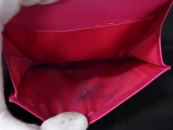 Salvatore Ferragamo フェラガモ 財布 ダブルガンチーニ JP-22-B852 ピンク レザー レディース 二つ折り財布 ゴールド金具