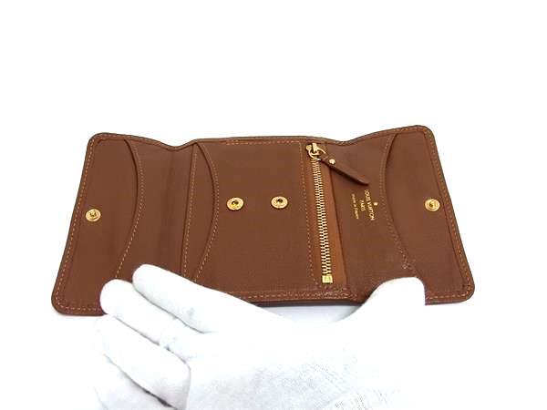 LOUIS VUITTON ルイヴィトン コインケース ヘリテージコレクション ポルトフォイユ コンパクト M58046 ブラウン レザー ユニセックス 美品