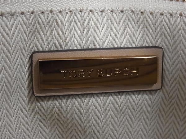 TORY BURCH トリーバーチ ショルダーバッグ キラ シェブロン コンバーチブル - ベージュ レザー レディース チェーン キルティング ゴールド金具 美品
