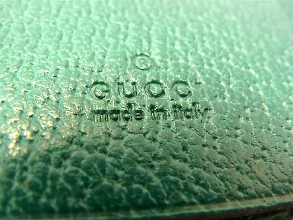 GUCCI グッチ キーケース GGキャンバス 127048 ベージュ ブラウン グリーン系 キャンバス レザー ユニセックス ゴールド金具 美品