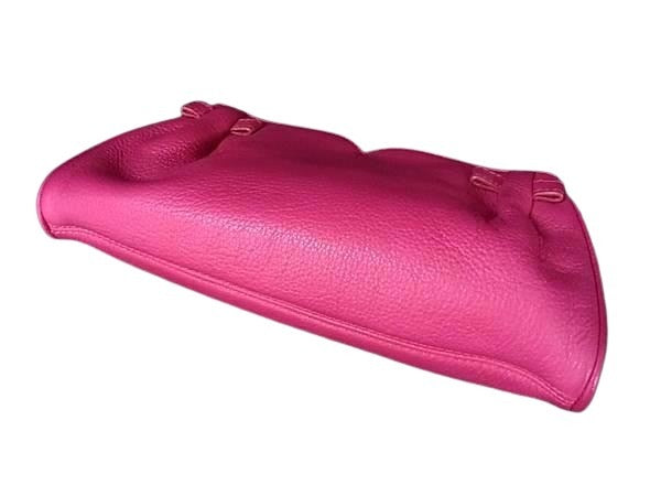 BVLGARI ブルガリ ポーチ レザー - ピンク レザー レディース 美品