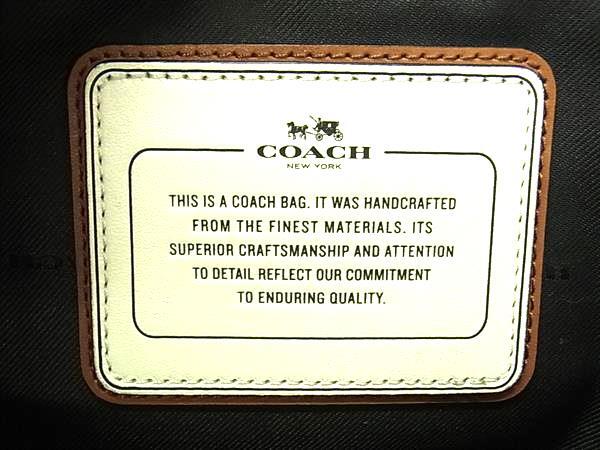 COACH コーチ リュックサック ヴァーシティー ストライプ 72313 ボルドー ホワイト ブラック レザー ユニセックス 美品