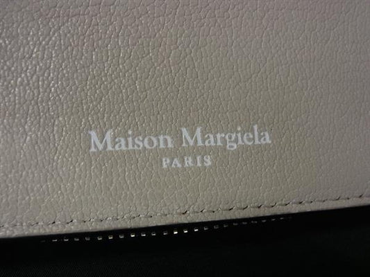 Maison Margiela メゾン マルジェラ 財布 4ステッチ SA1UI0009 アイボリー系 レザー メンズ 二つ折り財布