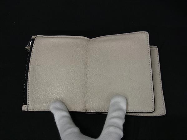 Maison Margiela メゾン マルジェラ 財布 4ステッチ SA1UI0009 アイボリー系 レザー メンズ 二つ折り財布
