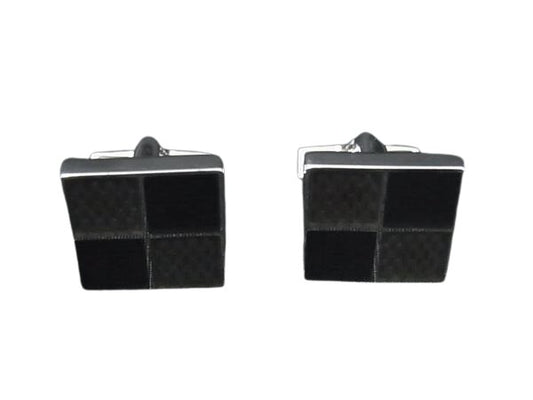 LOUIS VUITTON ルイヴィトン カフス ブトン ドゥ マンシェット ダミエ4 M65054 ブラック系 シルバー SV925 メンズ