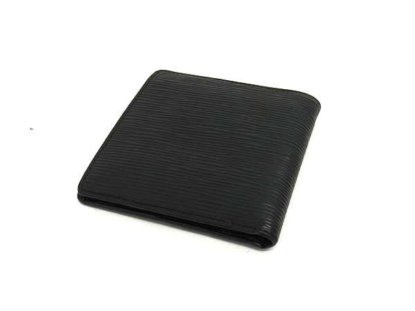 LOUIS VUITTON ヴィトン 財布 ポルトビエ カルトクレディ モネ M63542 ブラック エピ メンズ 二つ折り財布