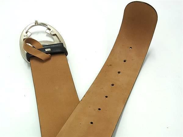 CHANEL シャネル ベルト ココマーク - ブラック レザー ユニセックス シルバー金具