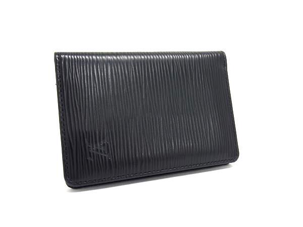LOUIS VUITTON ヴィトン カードケース オーガナイザー ドゥ ポッシュ M63582 ブラック エピ メンズ