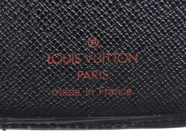 LOUIS VUITTON ヴィトン カードケース オーガナイザー ドゥ ポッシュ M63582 ブラック エピ メンズ