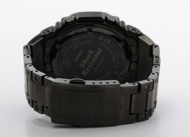 CASIO カシオ 腕時計 G-SHOCK FULL METAL 2100シリーズ GM-B2100BD-1AJF ブラック SS メンズ ソーラー アナデジ 美品