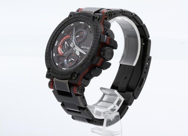 CASIO カシオ 腕時計 G-SHOCK MTG-B1000シリーズ MTG-B1000XBD-1AJF ブラック 樹脂／カーボン メンズ ソーラー電波 アナログ 美品