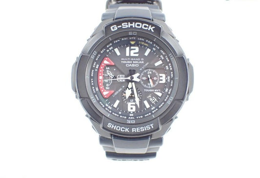 CASIO カシオ 腕時計 G-SHOCK MASTER OF G - AIR スカイコクピット GW-3000B-2AJF ブラック 樹脂／SS メンズ ソーラー電波 アナログ