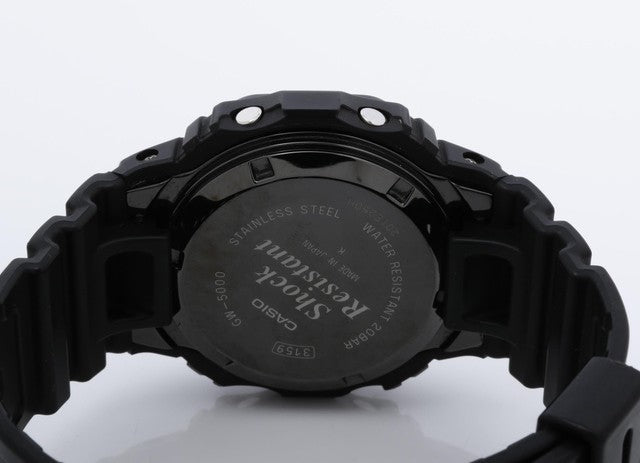 CASIO カシオ 腕時計 G-SHOCK DIGITAL 5000シリーズ GW-5000-1JF ブラック 樹脂／SS メンズ ソーラー電波 デジタル