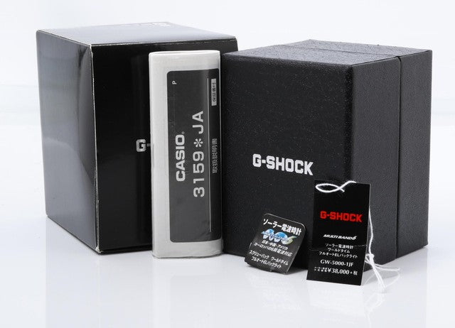 CASIO カシオ 腕時計 G-SHOCK DIGITAL 5000シリーズ GW-5000-1JF ブラック 樹脂／SS メンズ ソーラー電波 デジタル