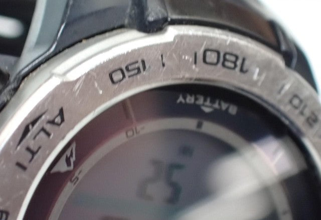 CASIO カシオ 腕時計 プロトレック PRW-3100 シルバー ブラック デジタル文字盤 樹脂／SS メンズ ソーラー電波 デジタル