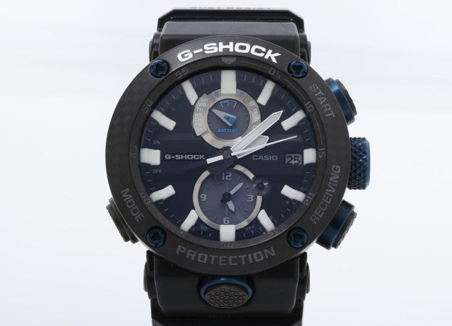 CASIO カシオ 腕時計 G-SHOCK MASTER OF G - AIR グラビティマスター GWR-B1000-1A1JF ブラック カーボン カーボンファイバーインサートバンド メンズ ソーラー電波 アナログ 美品
