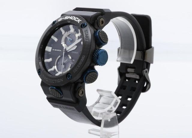 CASIO カシオ 腕時計 G-SHOCK MASTER OF G - AIR グラビティマスター GWR-B1000-1A1JF ブラック カーボン カーボンファイバーインサートバンド メンズ ソーラー電波 アナログ 美品