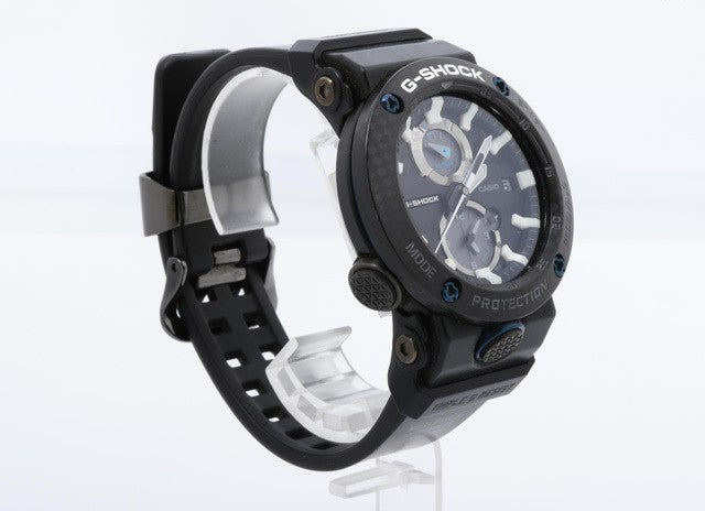 CASIO カシオ 腕時計 G-SHOCK MASTER OF G - AIR グラビティマスター GWR-B1000-1A1JF ブラック カーボン カーボンファイバーインサートバンド メンズ ソーラー電波 アナログ 美品