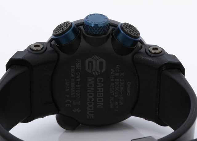 CASIO カシオ 腕時計 G-SHOCK MASTER OF G - AIR グラビティマスター GWR-B1000-1A1JF ブラック カーボン カーボンファイバーインサートバンド メンズ ソーラー電波 アナログ 美品