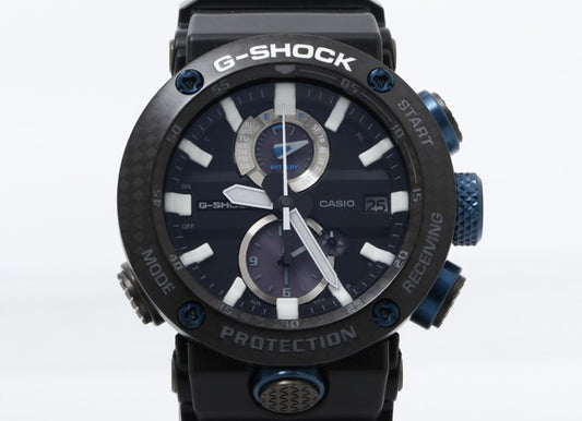 CASIO カシオ 腕時計 G-SHOCK MASTER OF G - AIR グラビティマスター GWR-B1000-1A1JF ブラック カーボン カーボンファイバーインサートバンド メンズ ソーラー電波 アナログ 美品