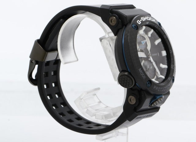 CASIO カシオ 腕時計 G-SHOCK MASTER OF G - AIR グラビティマスター GWR-B1000-1A1JF ブラック カーボン カーボンファイバーインサートバンド メンズ ソーラー電波 アナログ 美品
