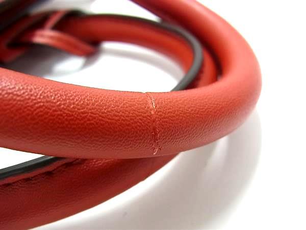 MICHAEL KORS マイケルコース ハンドバッグ Avril アヴリル 30H1G4VS5L レッド系 レザー レディース 2WAY ショルダーバッグ ゴールド金具 美品