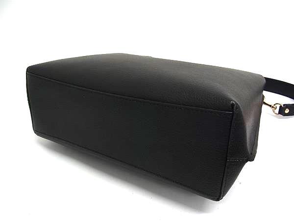 COACH コーチ ハンドバッグ モリー バケット バッグ CA214 ブラック レザー レディース 2WAY ショルダーバッグ ゴールド金具 美品