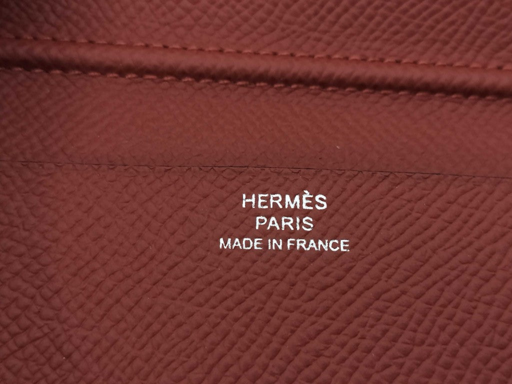 HERMES エルメス 手帳カバー アジェンダMM ルージュセリエ キュイーブル エプソン ユニセックス バイカラー ヴェルソ 超美品