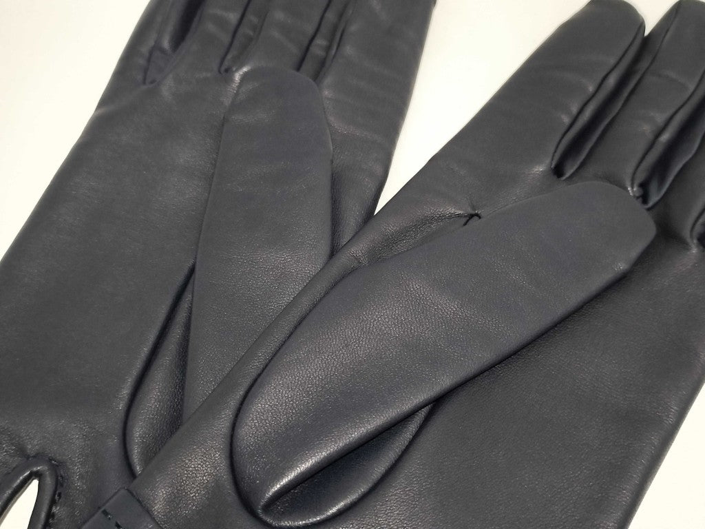 HERMES エルメス 手袋 ドリームラブ ネイビー ラムスキン レディース ハート 新品未使用展示品