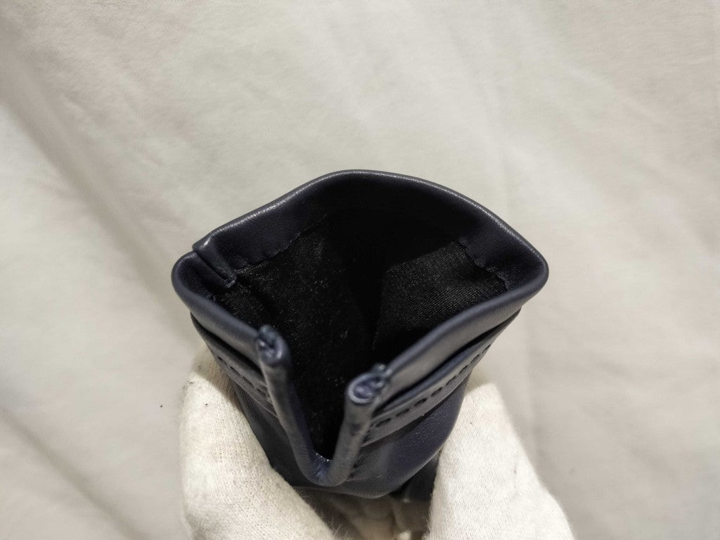 HERMES エルメス 手袋 ドリームラブ ネイビー ラムスキン レディース ハート 新品未使用展示品