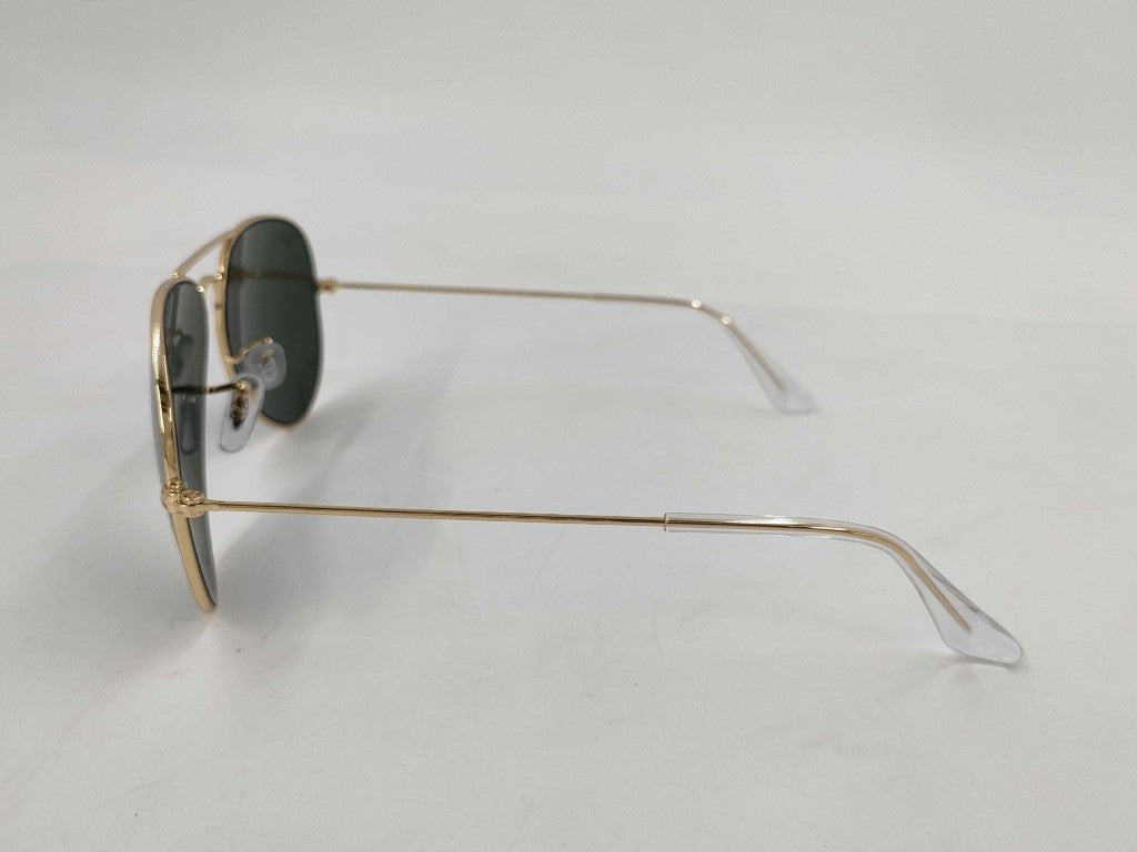 RayBan レイバン サングラス アビエーター RB3025 ブラック系 ゴールド メタル メンズ ティアドロップ 新品未使用展示品