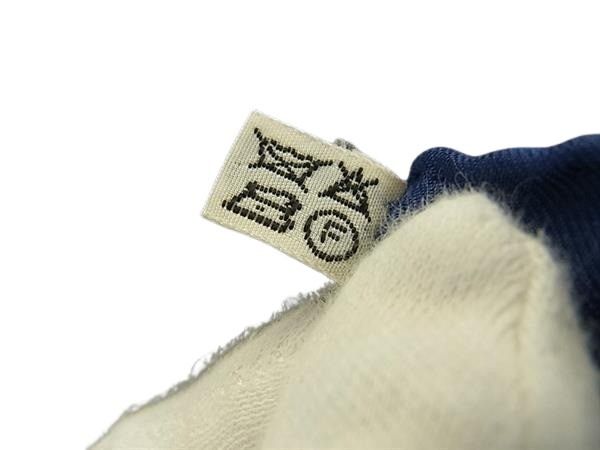 HERMES エルメス スカーフ カレ90 ブルー ホワイト シルク100% レディース HARNAIS DES PRESIDENTS 大統領の馬具 美品