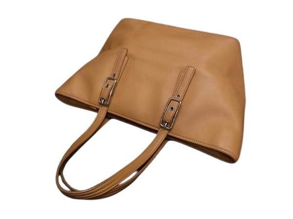 COACH コーチ ハンドバッグ 9847 ブラウン レザー レディース 美品