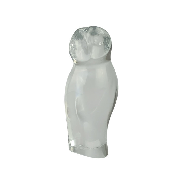 Baccarat バカラ フィギュリン オブジェ クリア クリスタルガラス ユニセックス フクロウ オウル アウル