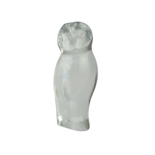 Baccarat バカラ フィギュリン オブジェ クリア クリスタルガラス ユニセックス フクロウ オウル アウル