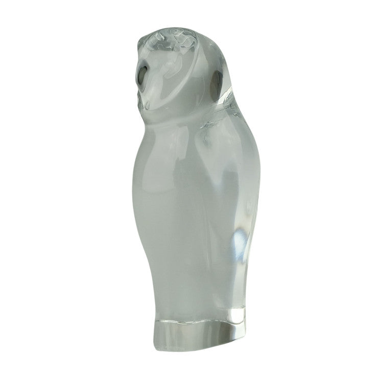 Baccarat バカラ フィギュリン オブジェ クリア クリスタルガラス ユニセックス フクロウ オウル アウル