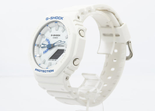 CASIO カシオ 時計 GSHOCK ANALOGDIGITAL 2100 Series GA2100HDS7A1JF ホワイト カーボン／樹脂 メンズ アナデジ 新品未使用展示品