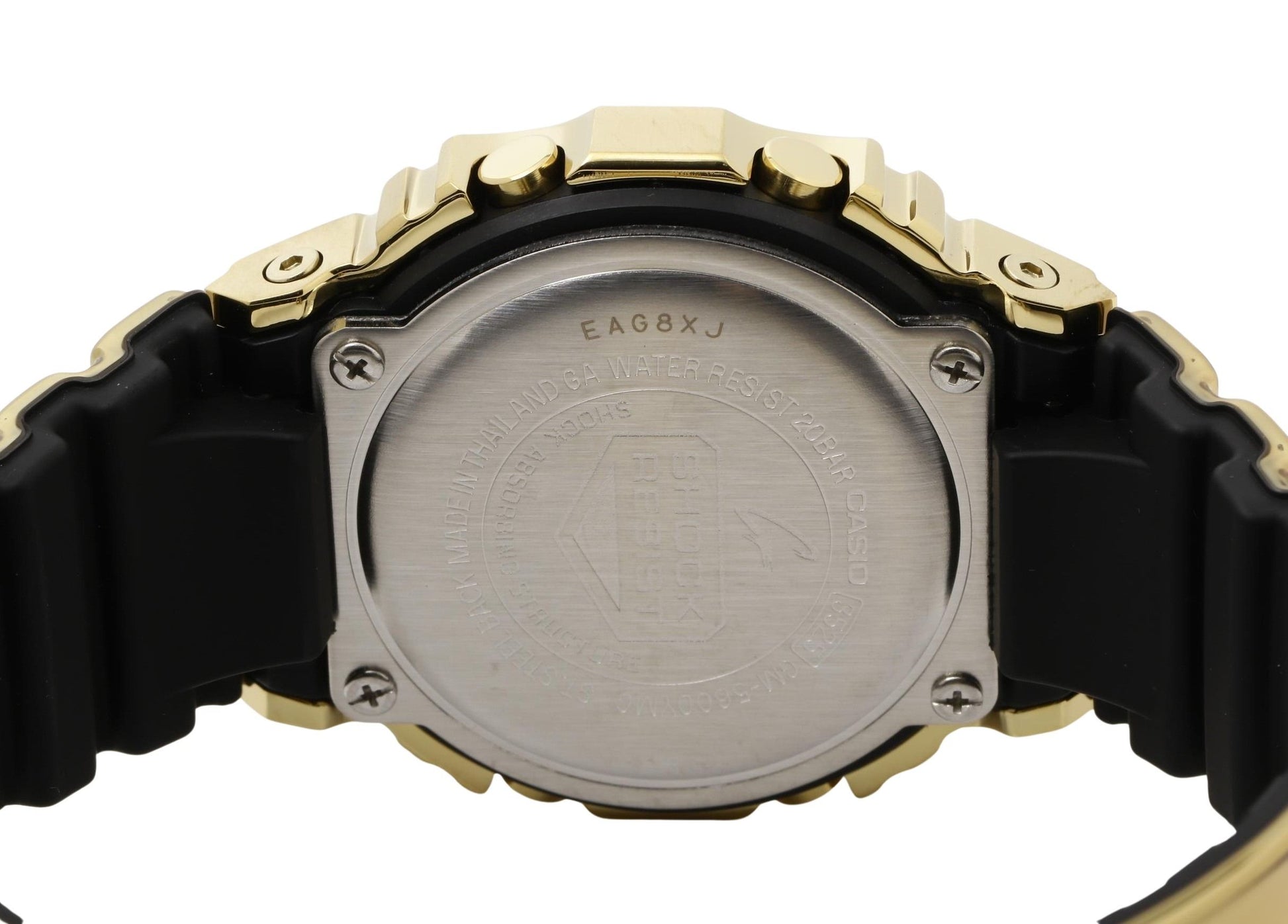 CASIO カシオ 時計 GSHOCK GM5600YMG9JF ゴールド ブラック 樹脂／ステンレススチール メンズ デジタル 新品未使用展示品