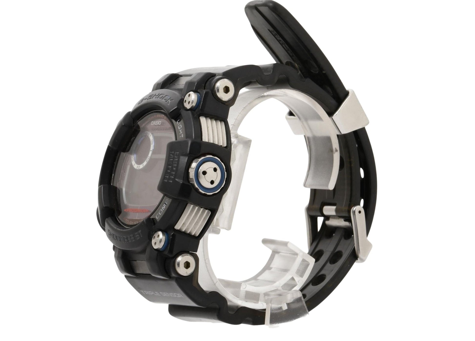 CASIO カシオ 時計 GSHOCK MASTER OF G SEA FROGMAN GWFD10001JF ブラック 樹脂／ステンレススチール メンズ デジタル