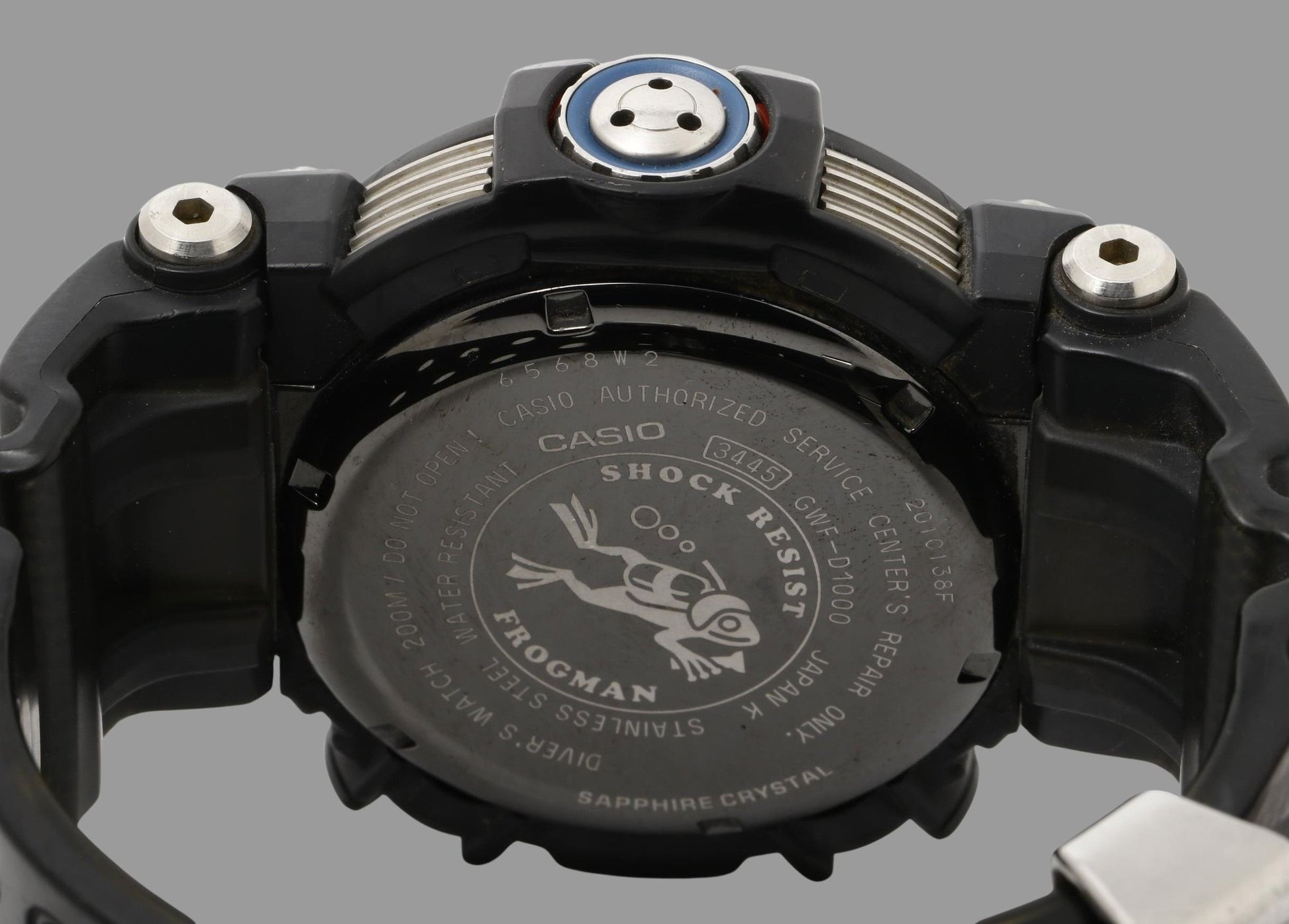 CASIO カシオ 時計 GSHOCK MASTER OF G SEA FROGMAN GWFD10001JF ブラック 樹脂／ステンレススチール メンズ デジタル