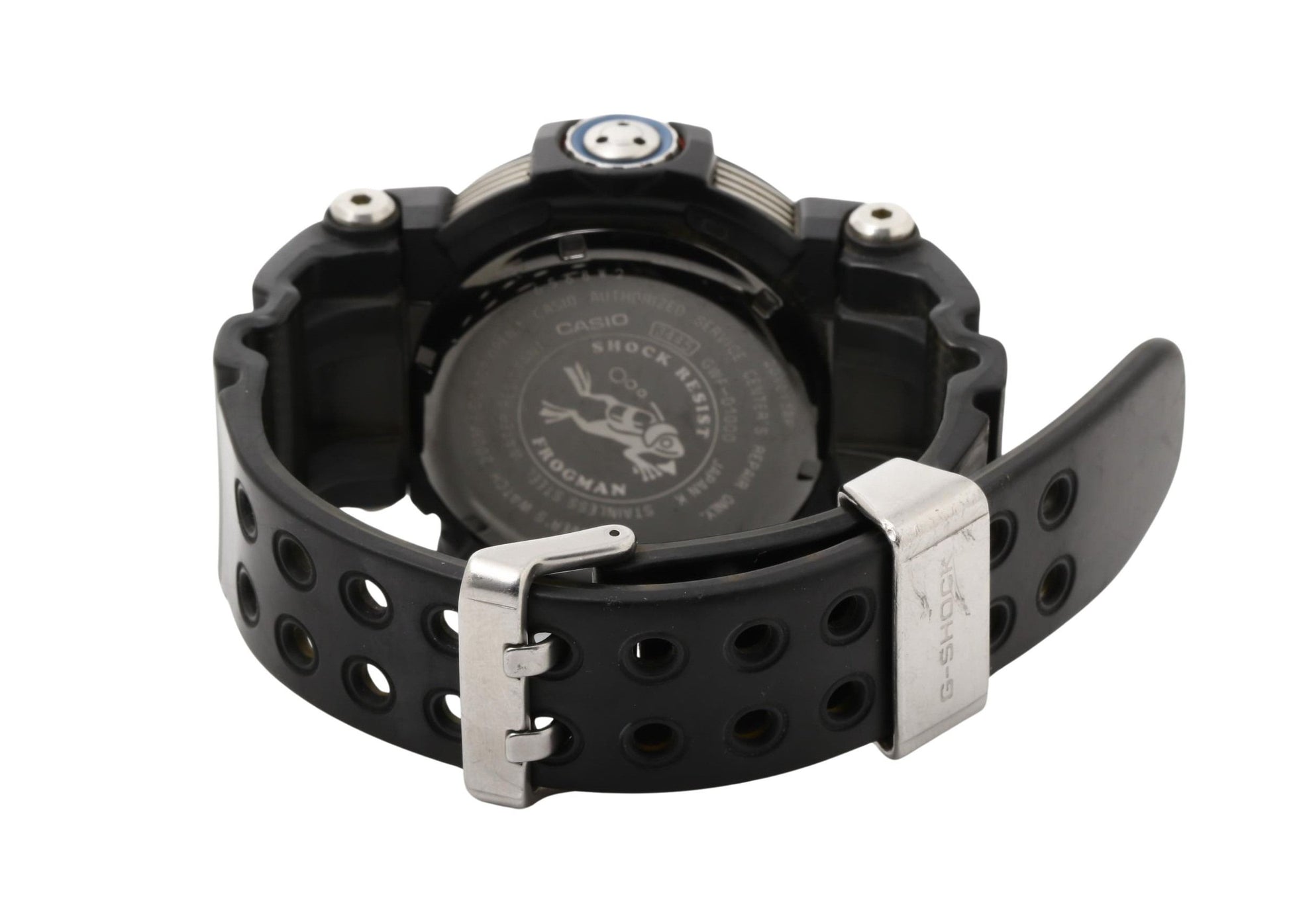 CASIO カシオ 時計 GSHOCK MASTER OF G SEA FROGMAN GWFD10001JF ブラック 樹脂／ステンレススチール メンズ デジタル