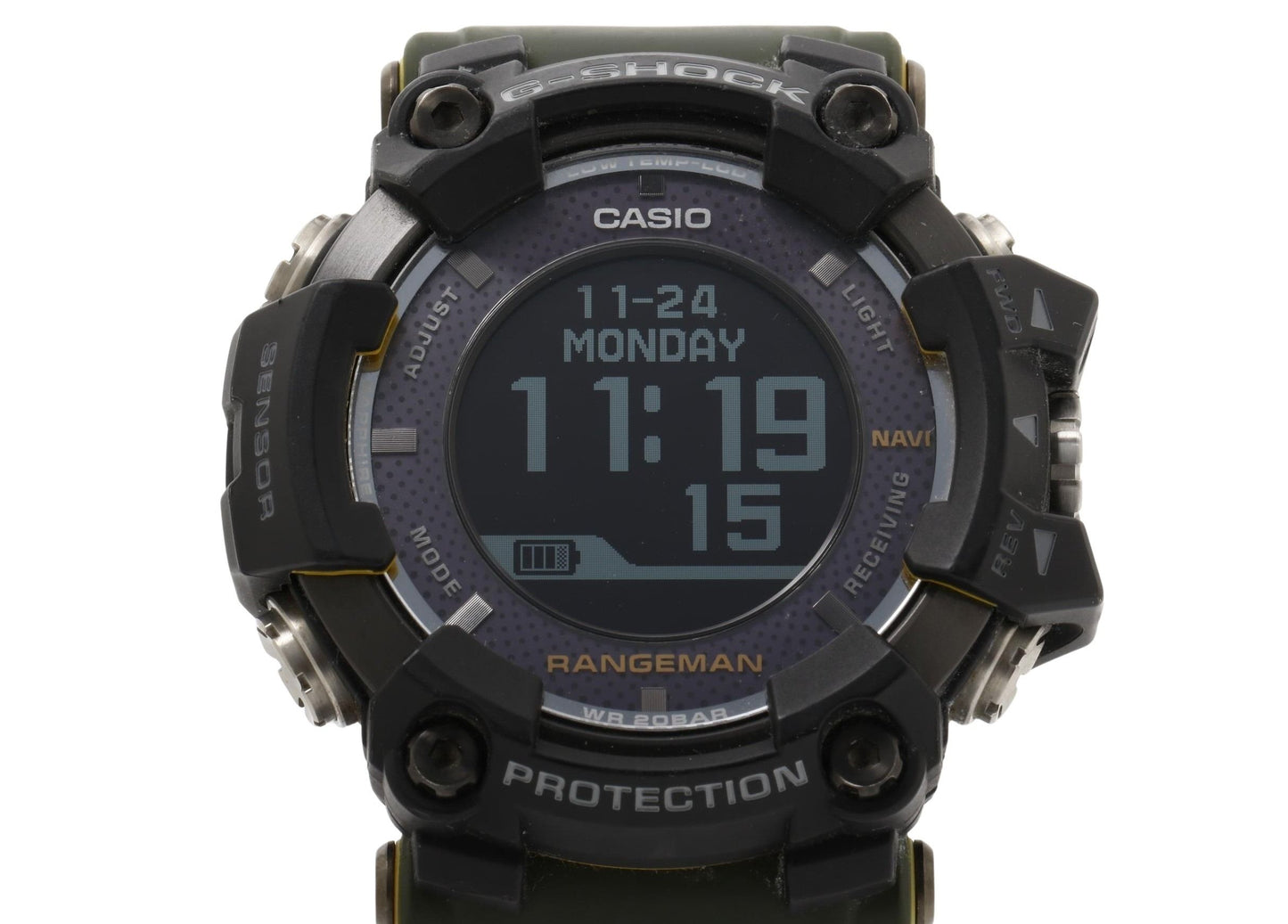 CASIO カシオ 時計 GSHOCK MASTER OF G LAND RANGEMAN GPRB10001JR ブラック 樹脂／ステンレススチール メンズ デジタル