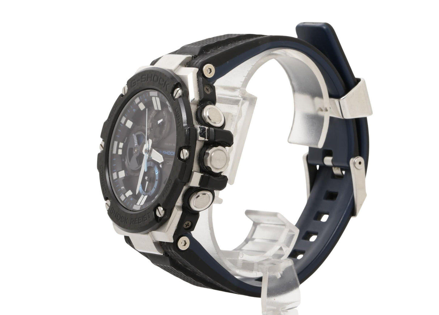 CASIO カシオ 時計 GSHOCK GSTEEL GSTB100 Series GSTB100XA1AJF ブラック カーボンベゼル 樹脂・ステンレススチール／カーボン メンズ アナログ